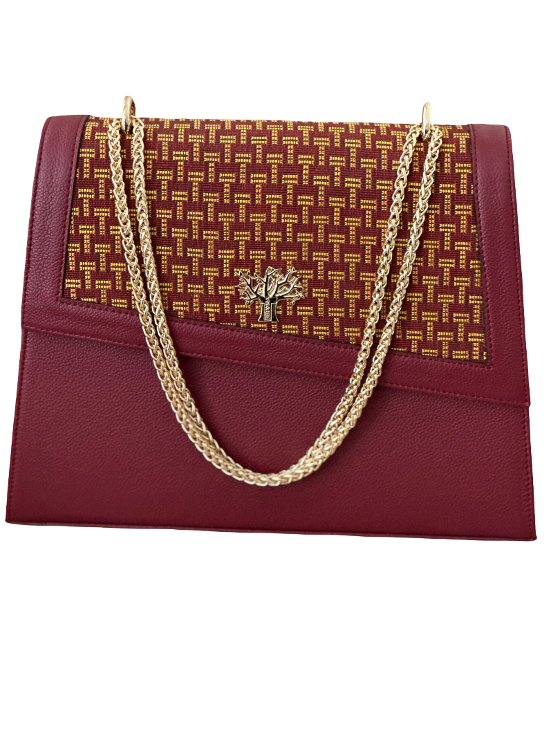 Sac Manda Rouge Bordeaux