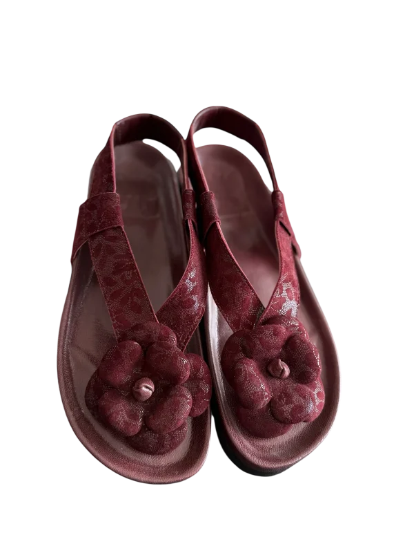 Chaussure Padam Orthopédique Rouge Bordeaux Édition Limitée