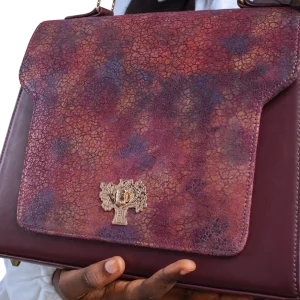 Sac à main Taaru Édition Limitée Rouge Bordeaux