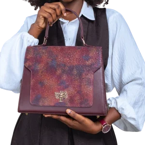 Sac à main Taaru Édition Limitée Rouge Bordeaux